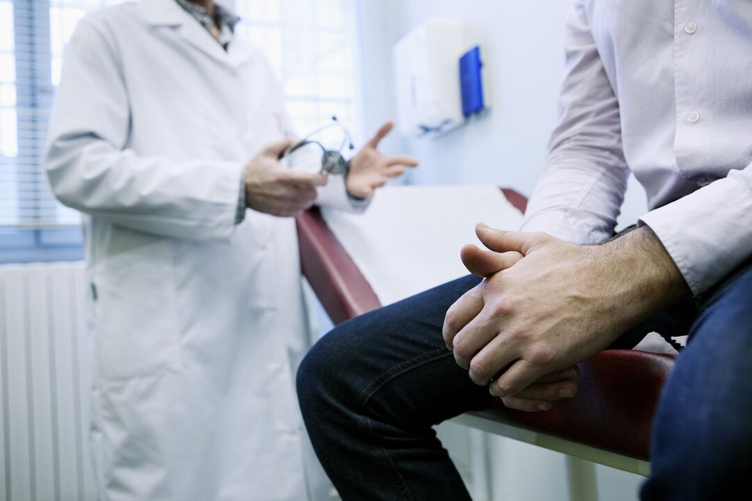 Appuntamento dal medico per prevenire la prostatite